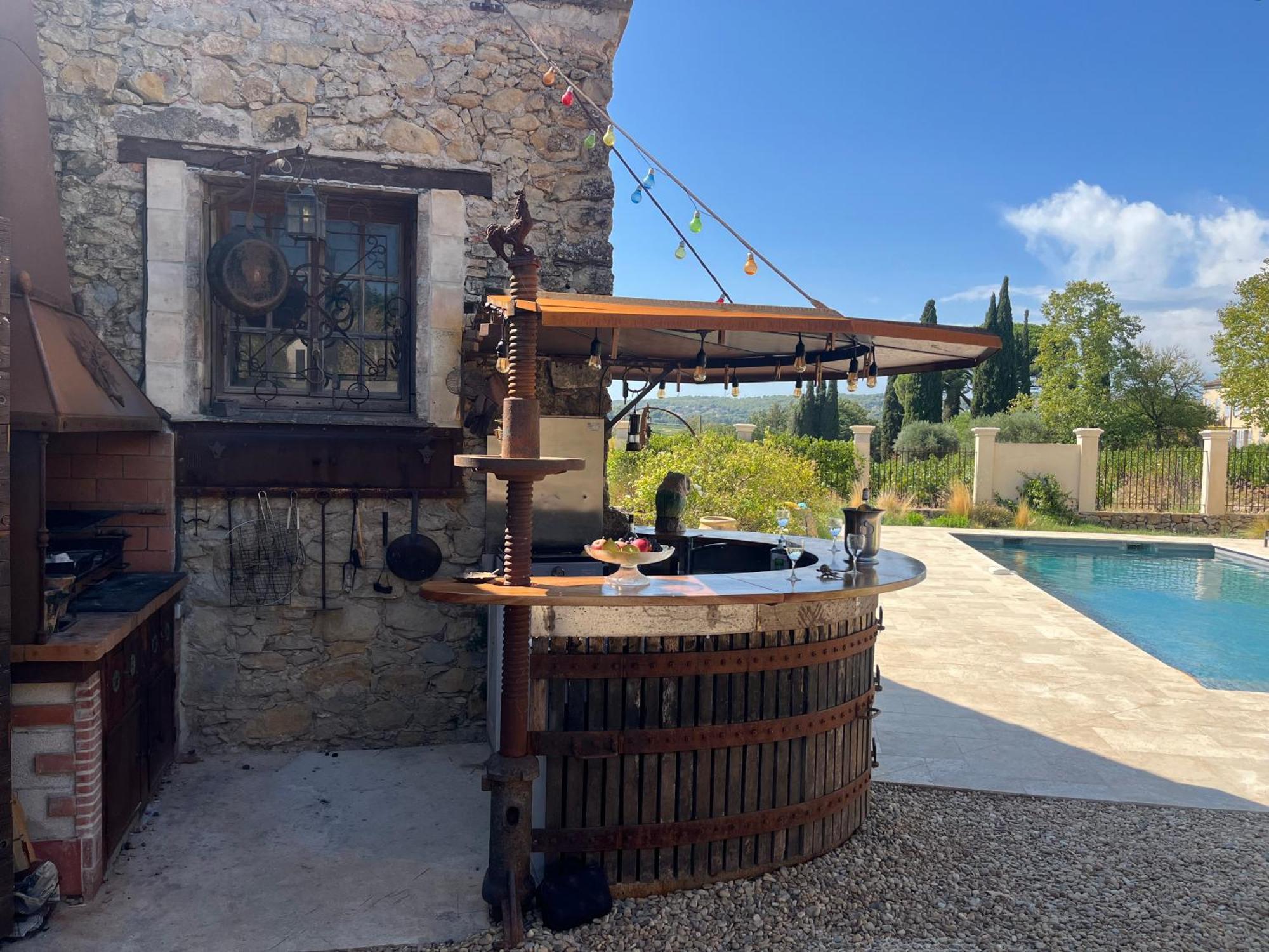Villa Bastide la Marraine à Le Castellet  Extérieur photo